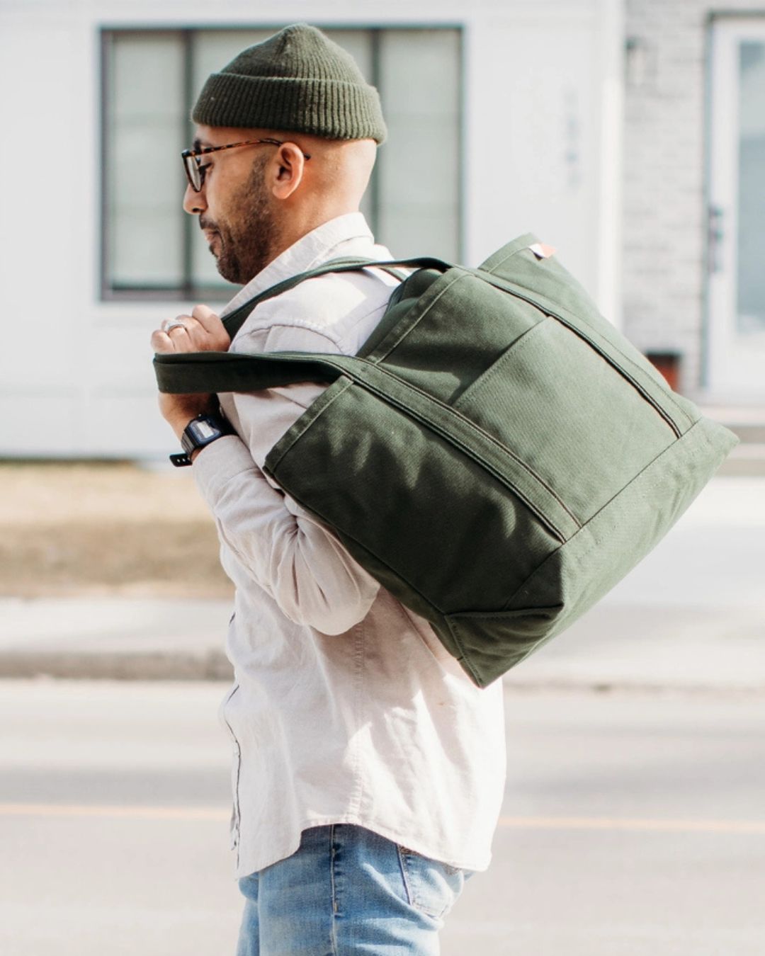 Classic Canvas Tote Solid Color