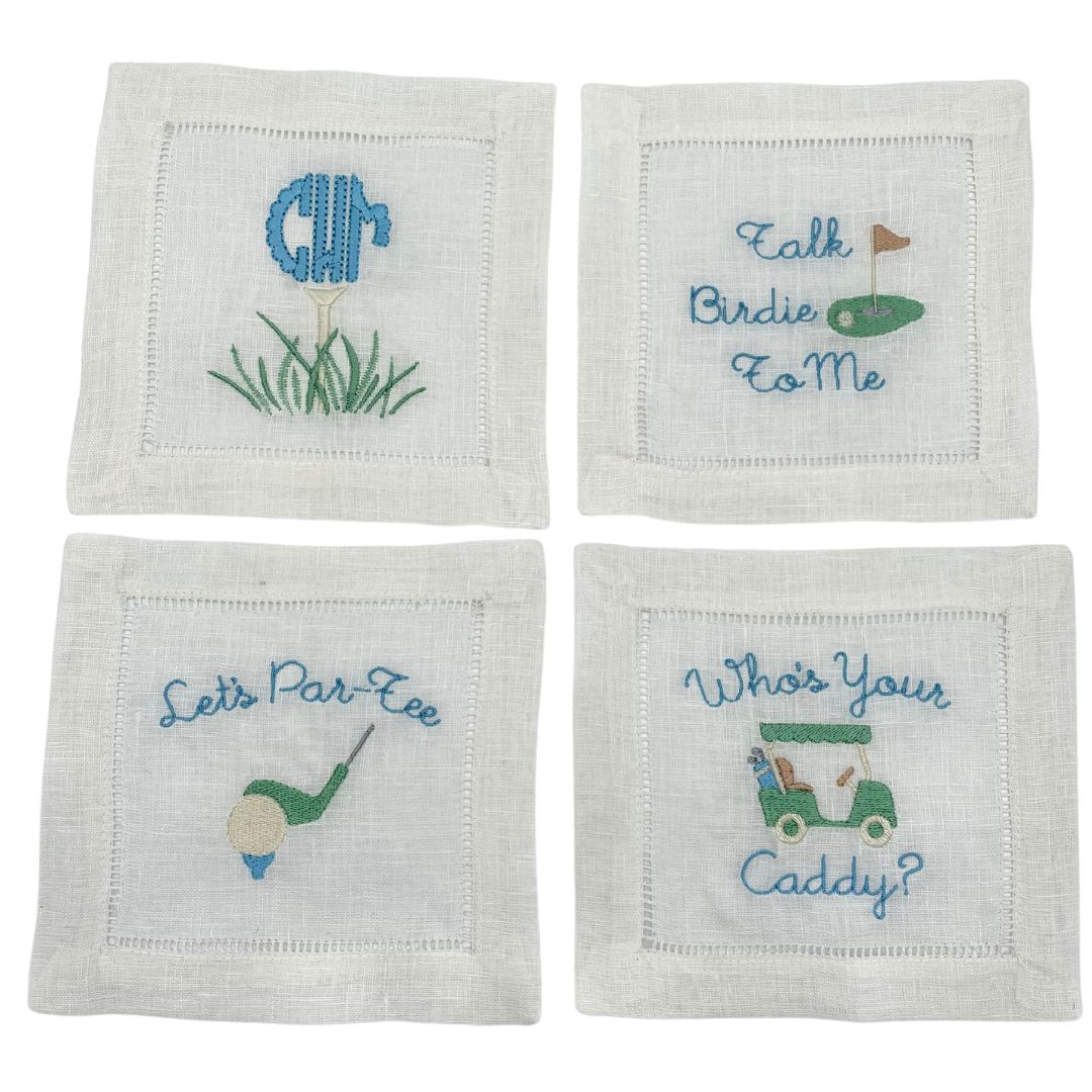 Golf Cocktail Napkins