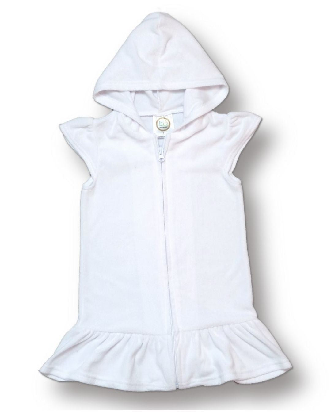 Girls Hooded Terry Swimsuit Coverup