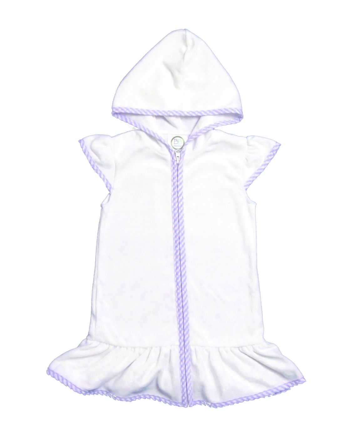 Girls Hooded Terry Swimsuit Coverup