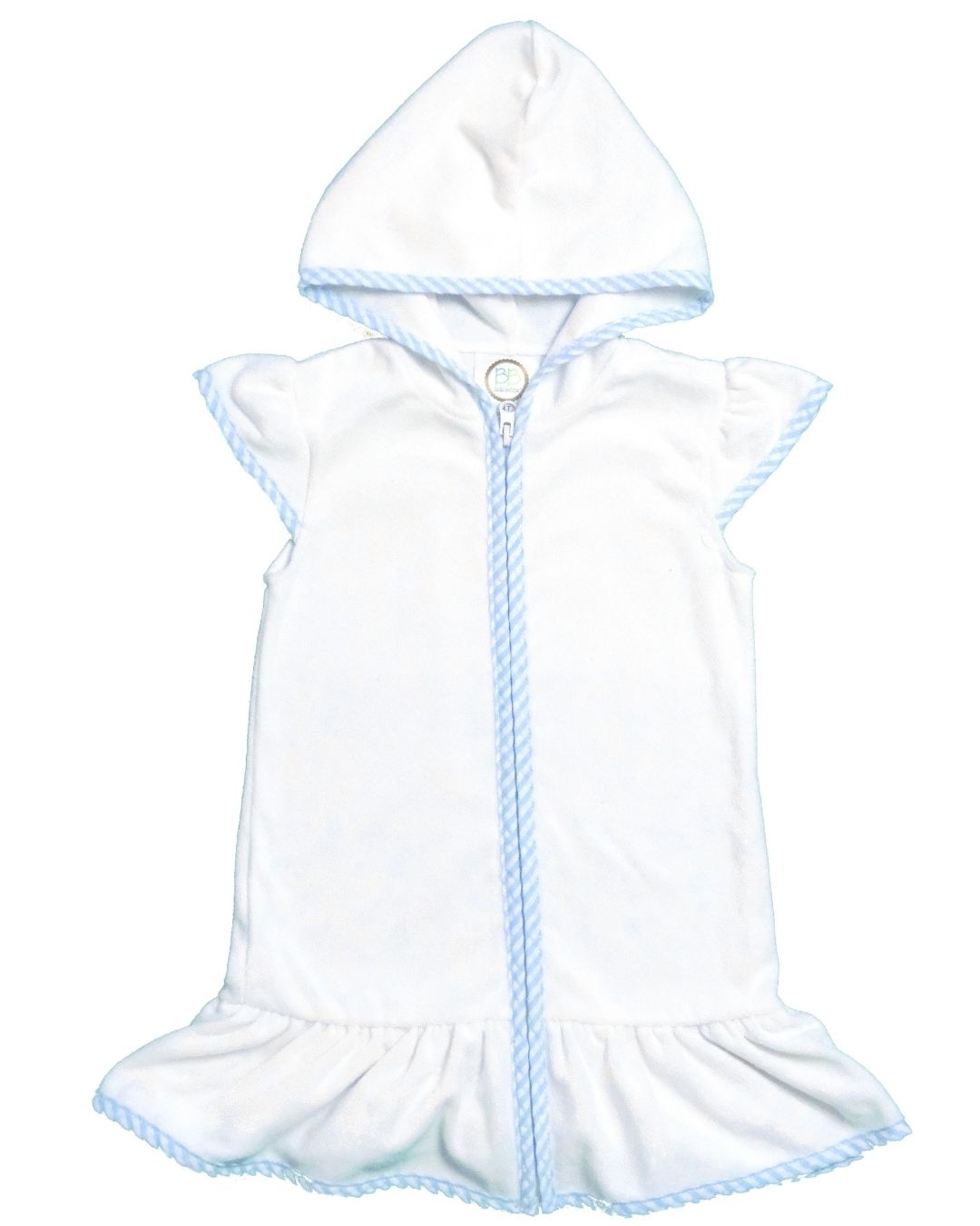 Girls Hooded Terry Swimsuit Coverup