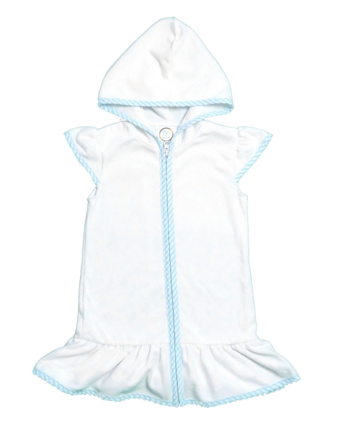 Girls Hooded Terry Swimsuit Coverup