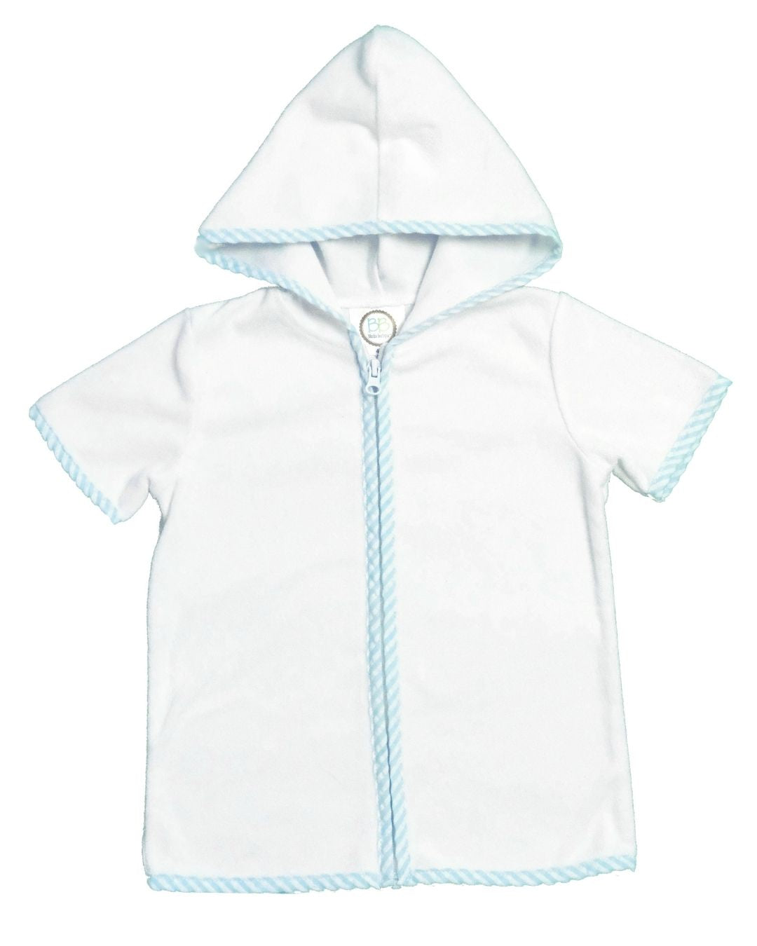 Boys Hooded Terry Swimsuit Coverup
