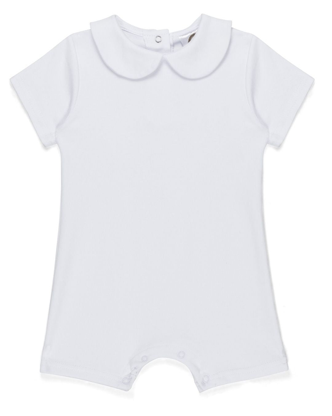 Short Sleeved Peter Pan Romper
