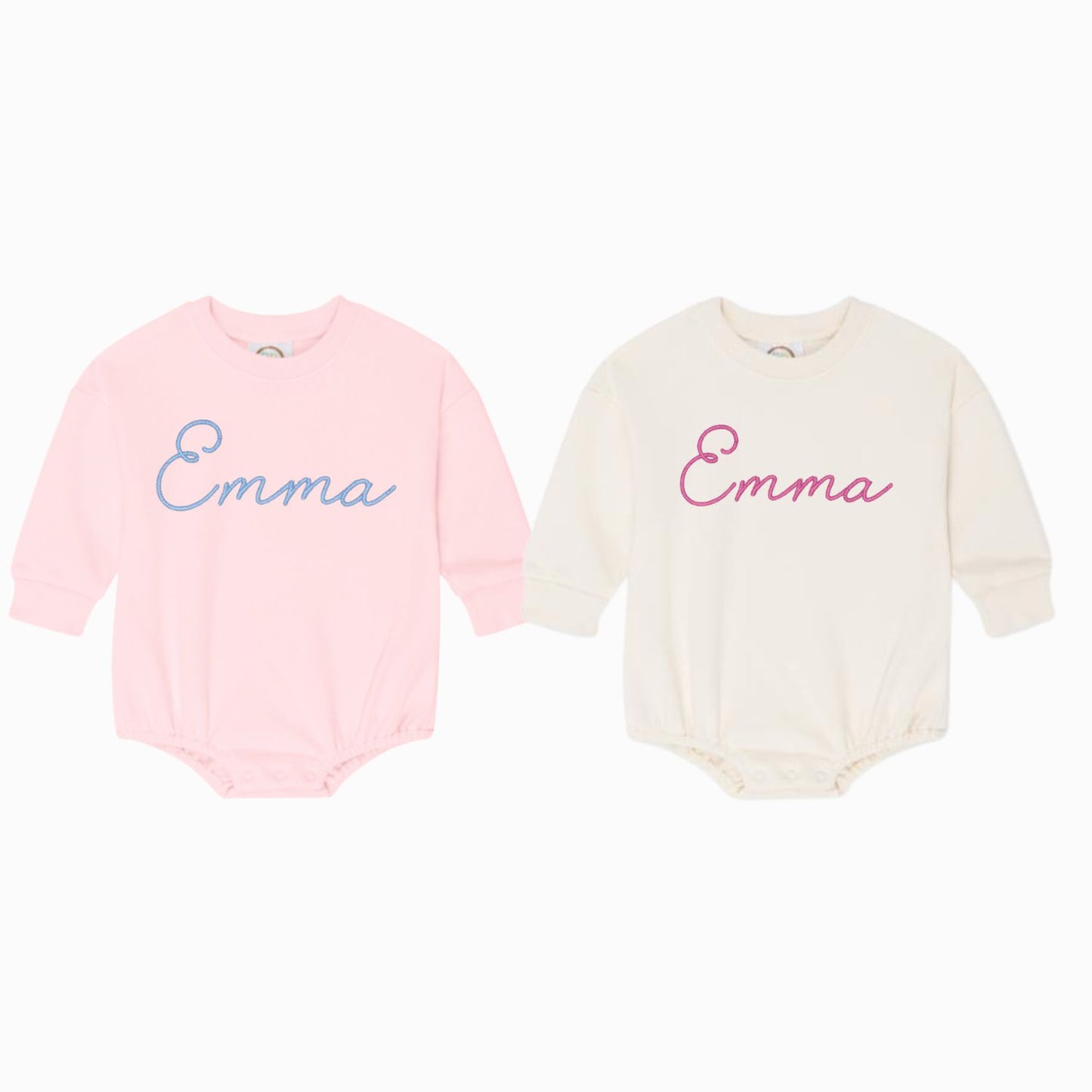 Sweatshirt Bubble Pack- Light Pink /Cream