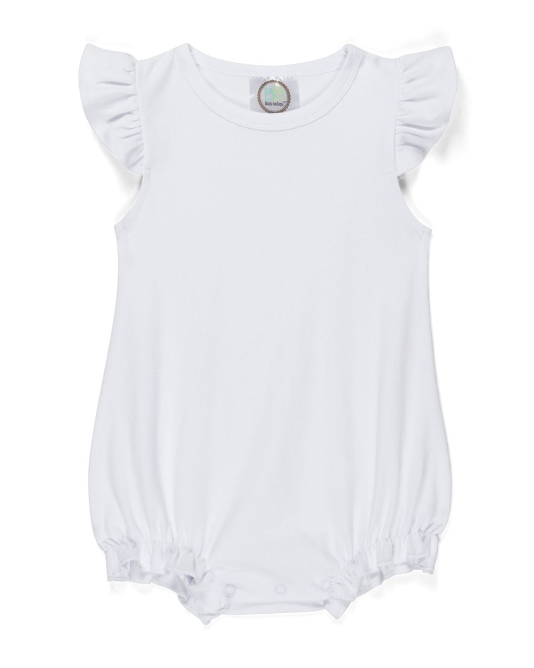 Girls Flutter Sleeved Bubble