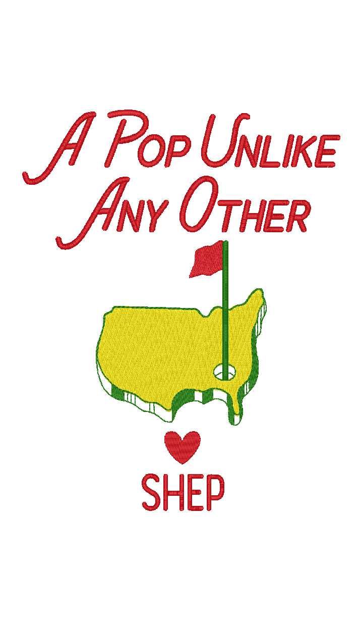 Father's Day Golf Large Microfiber Towel