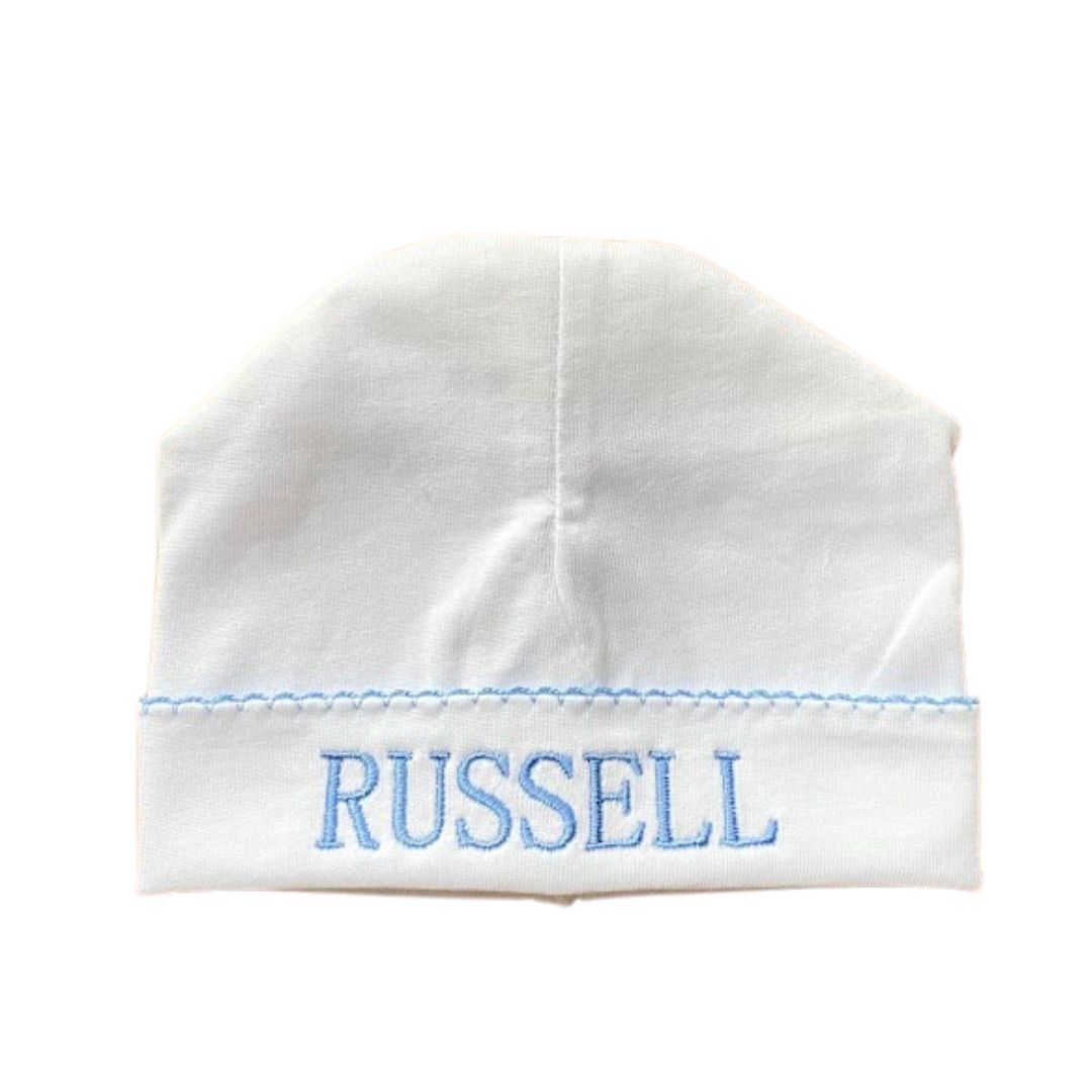 Custom Picot Trim Newborn Hat
