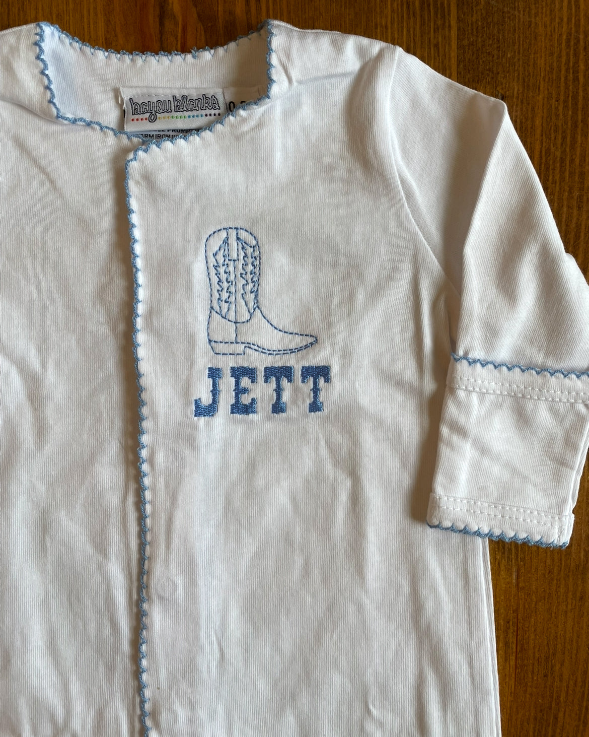 The Jett Picot Trim Footie