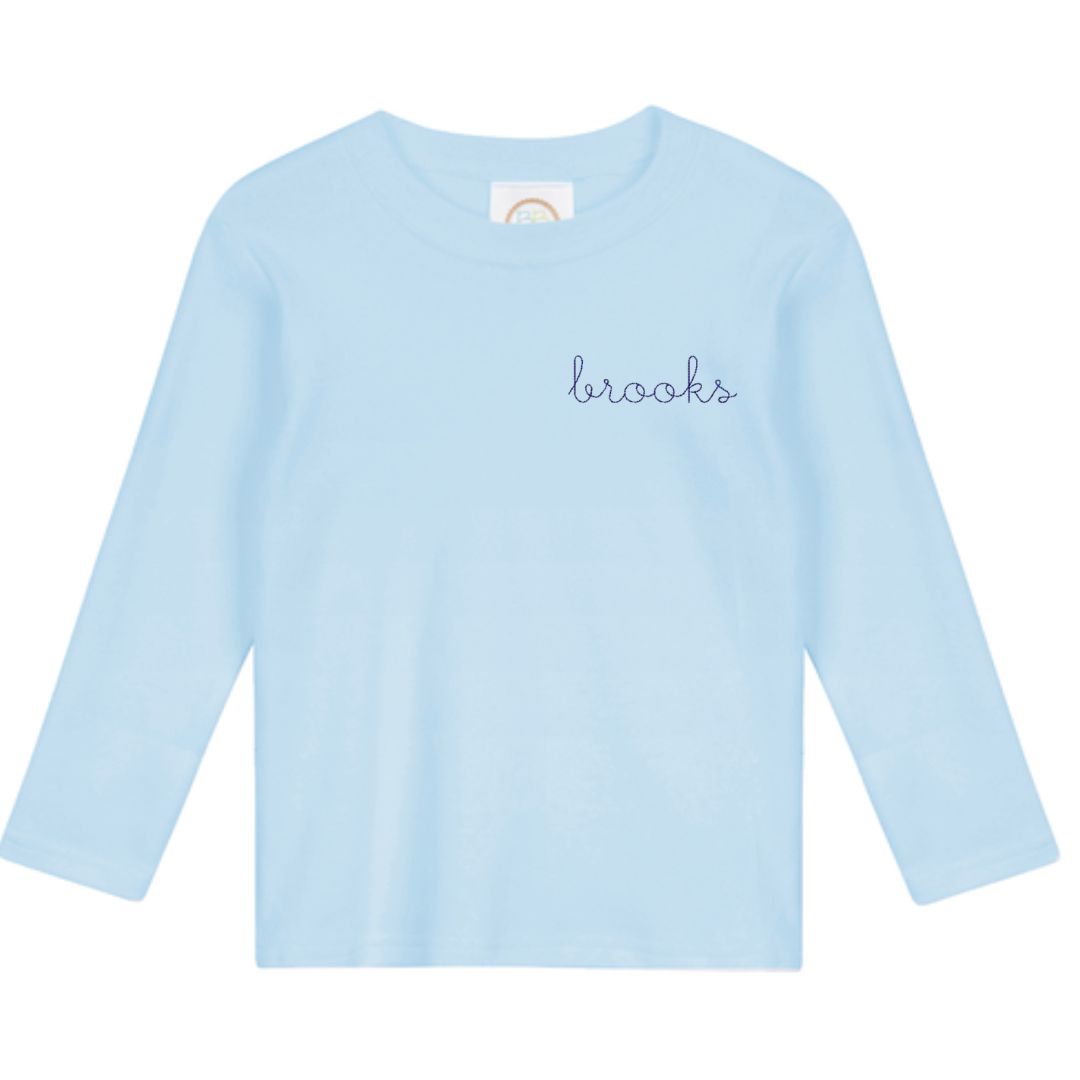 3 Long Sleeve T Shirt Pack - Hadley Name