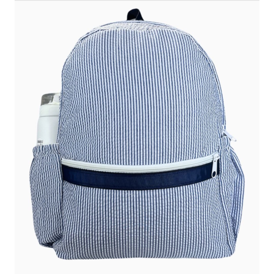 The John Golfcart Seersucker Backpack