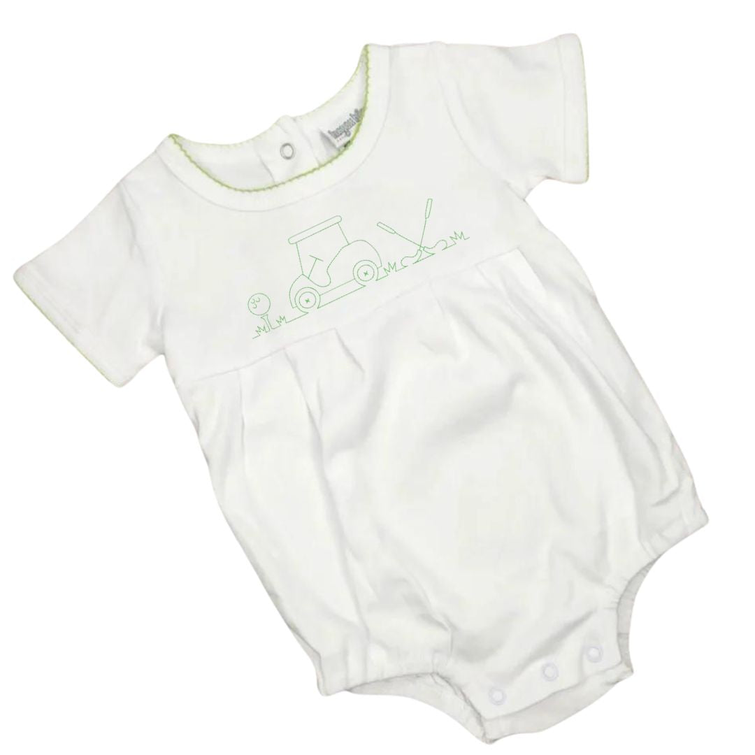 Picot Trim Bubble Golfcart Line Drawing