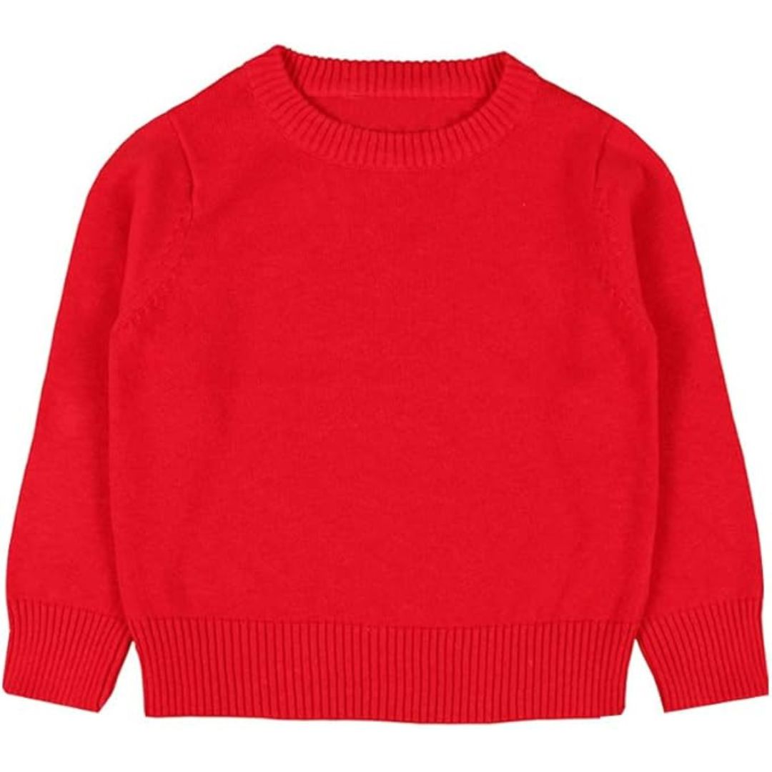 Knit Crew Neck Sweater