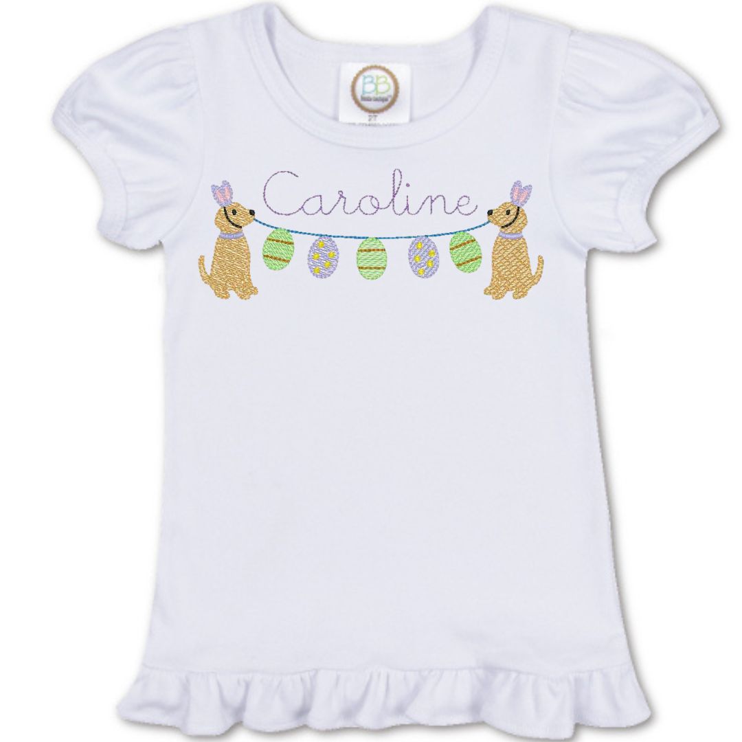 Easter Ruffle Tee