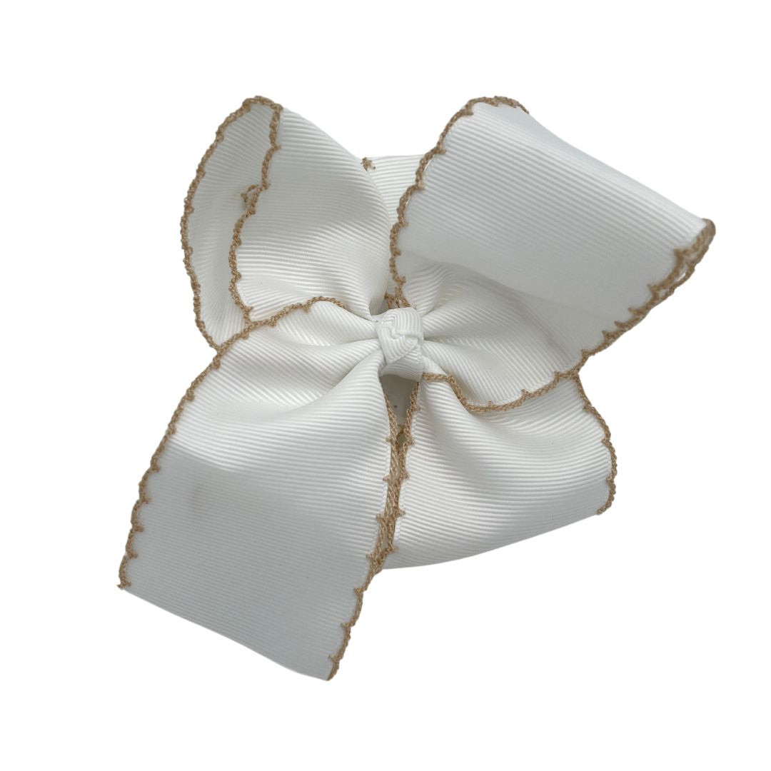 Custom Large Moonstitch Hairbow