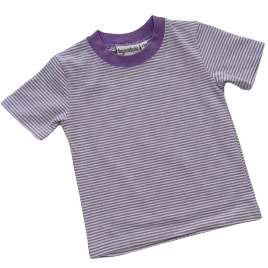 Boys Colorblock Stripe T Shirt
