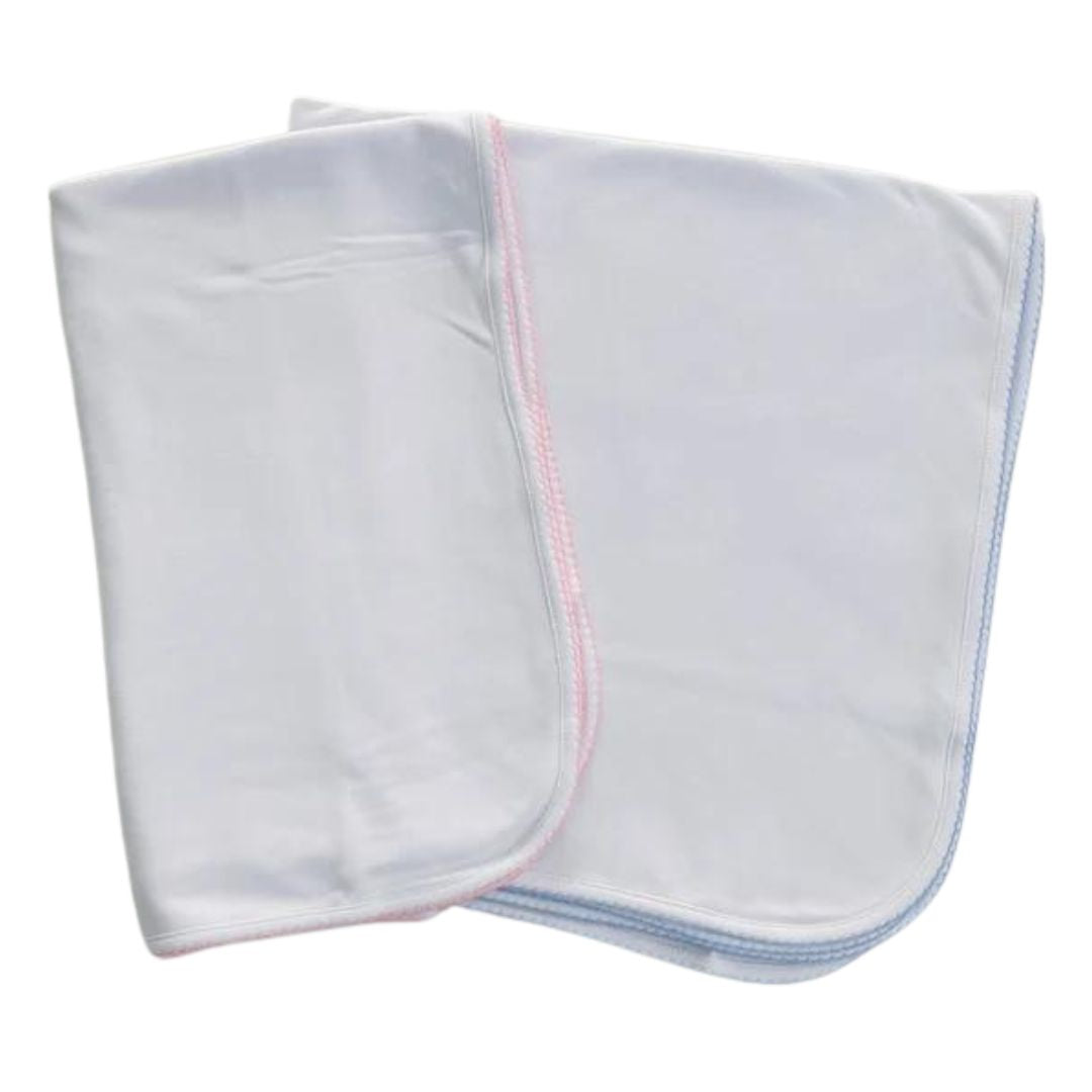 Custom Picot Trim Blanket