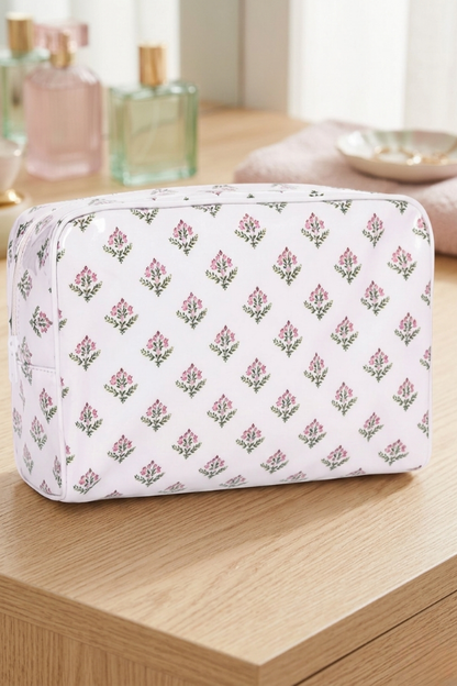 Clear Coat Cosmetic Bag