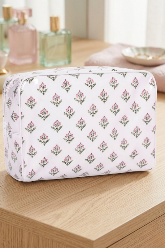 Clear Coat Cosmetic Bag