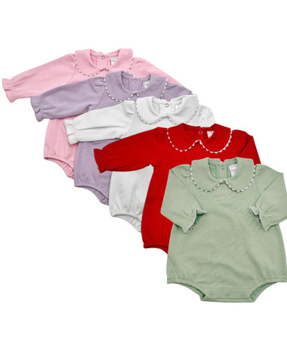 Christmas Ric Rac Long Sleeve Bubble