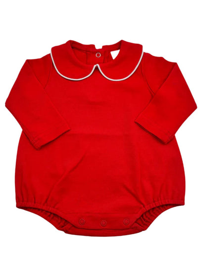 *Valentines* Piping Long Sleeve Bubble