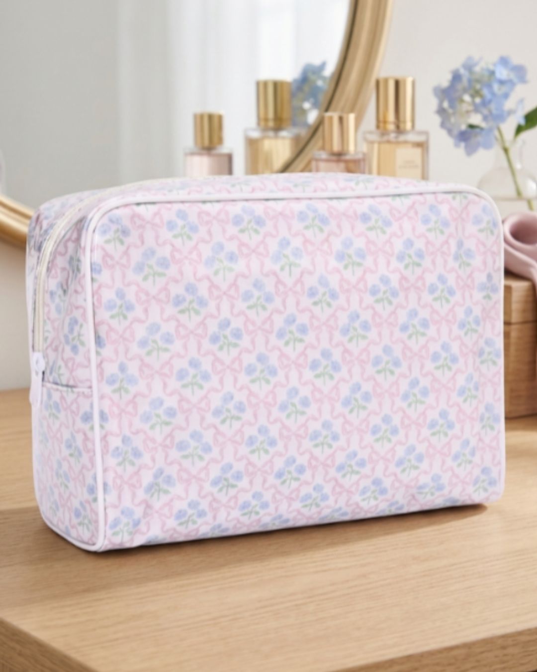 Clear Coat Cosmetic Bag