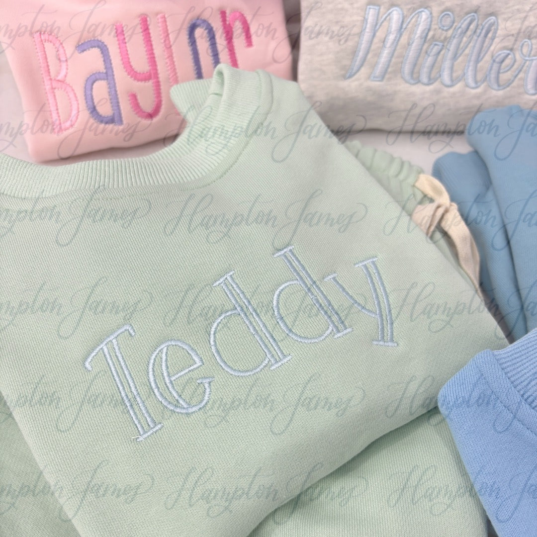 Preorder - Sweatsuit Jogger Sets - Mid October