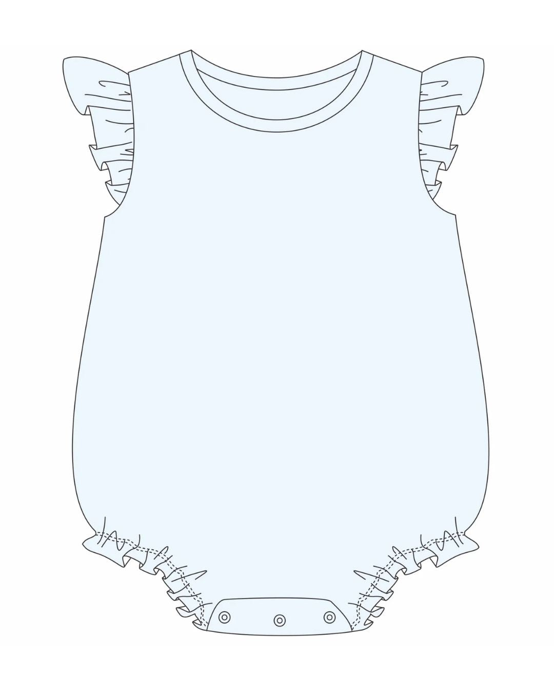Girl Bubble 4th of July Stripe Pre-Order *closes 5/30*
