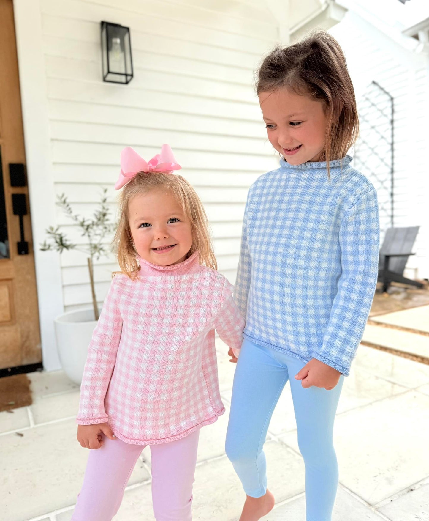 Gingham Sweater - Pre Order