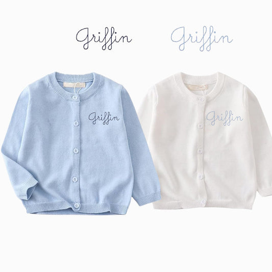 Boy Sweater Pack - Blue and Cream