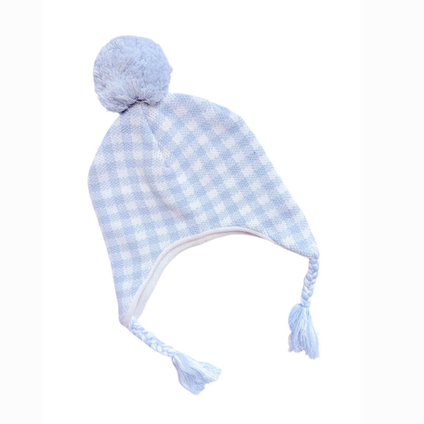 Knit Gingham Hats - OCTOBER TAT
