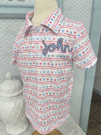 *June arrival* Stars and Stripes Polo