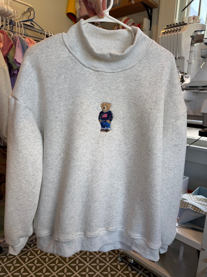 Mock Neck Sweatshirt (Adult)