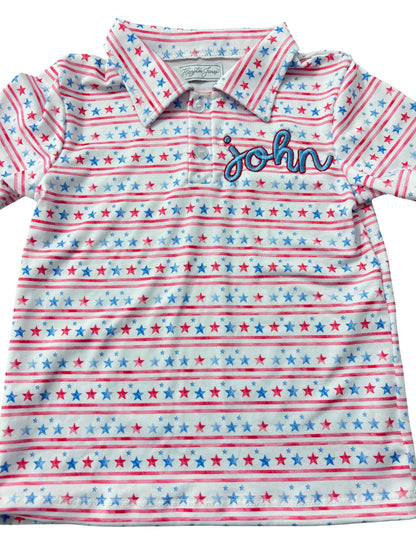*June arrival* Stars and Stripes Polo