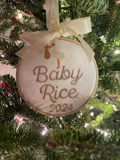 Hoop Christmas Ornament