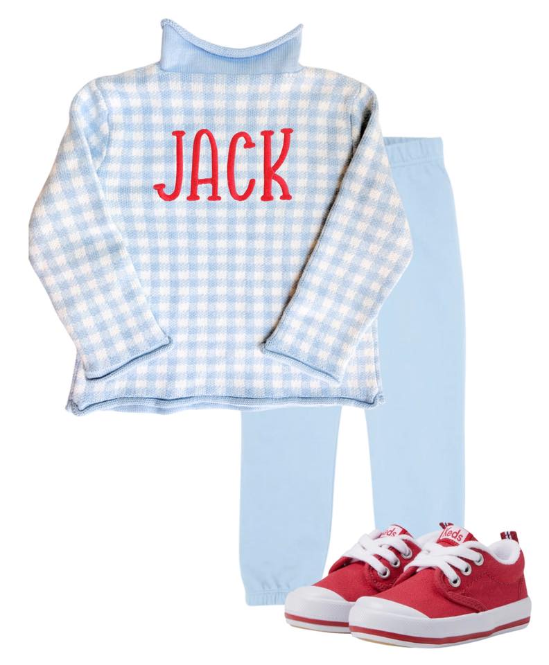 Gingham Sweater - Pre Order