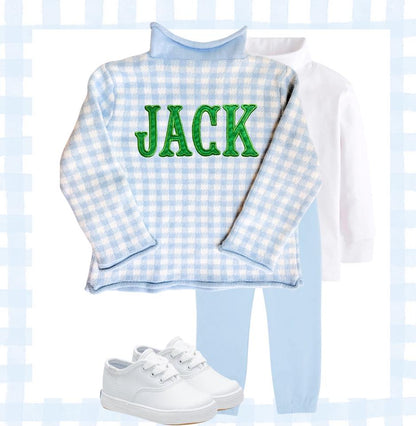 Gingham Sweater - Pre Order