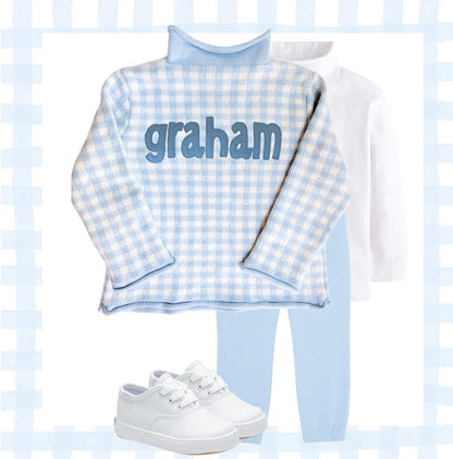 Gingham Sweater - Pre Order
