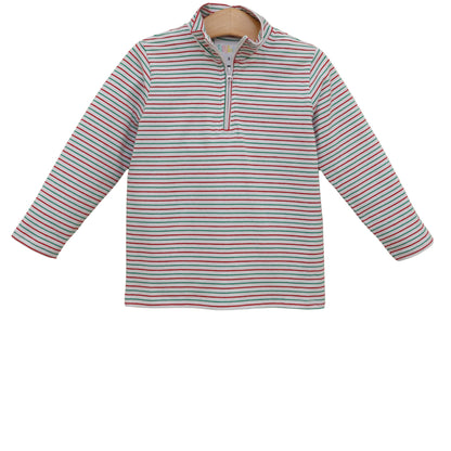 Christmas Candy Stripe Evan Pullover + Knit Red Pants