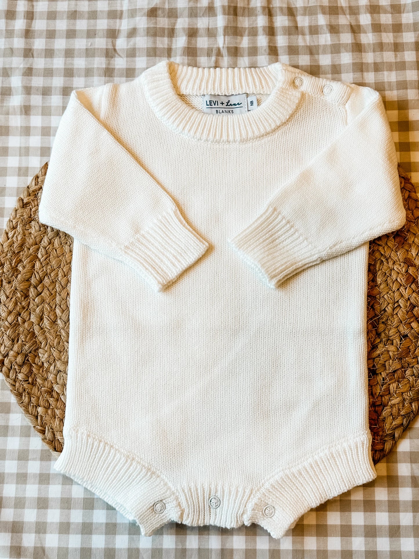Long Sleeve Knit No - Ruffle Romper