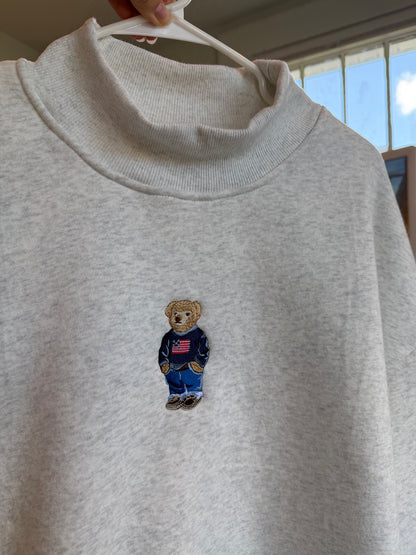 Mock Neck Sweatshirt (Adult)