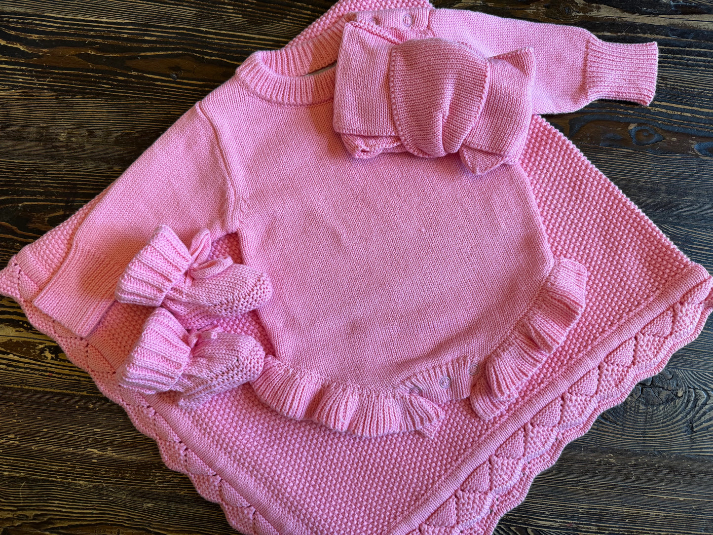Long Sleeve Knit Ruffle Romper