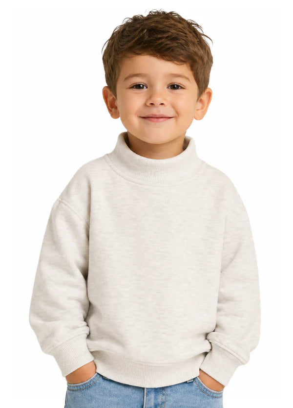 Pre- Order : Kids Mock Neck Sweatshirt - September TAT