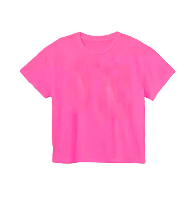 *Mid May Pre-Order* Hot Pink Stretch T Shirt