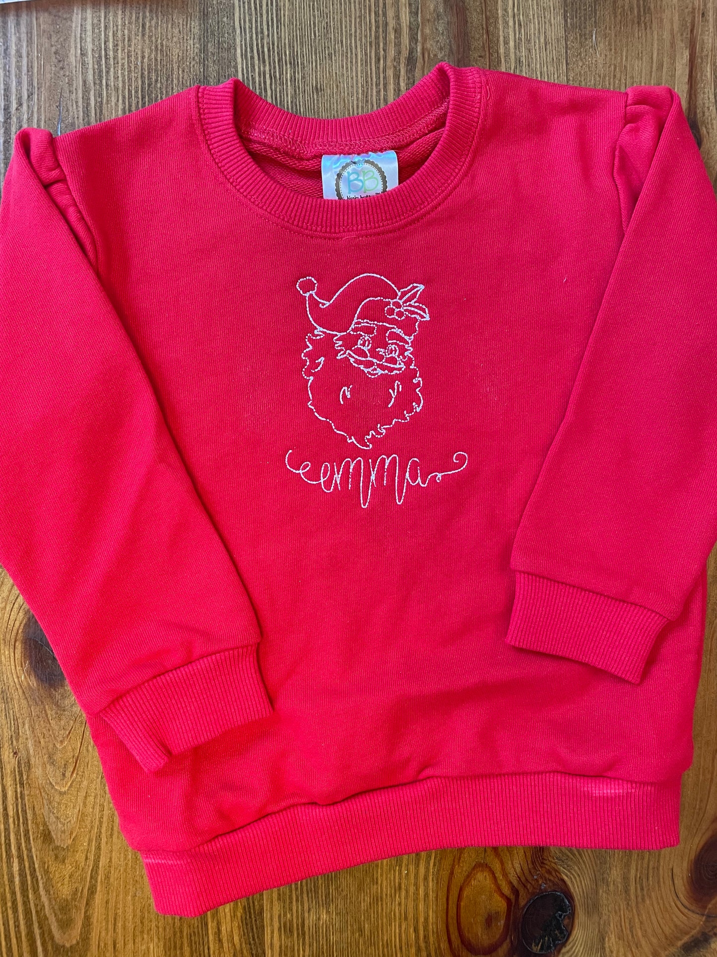 Christmas Girl (Puff Sleeve) Sweatshirt
