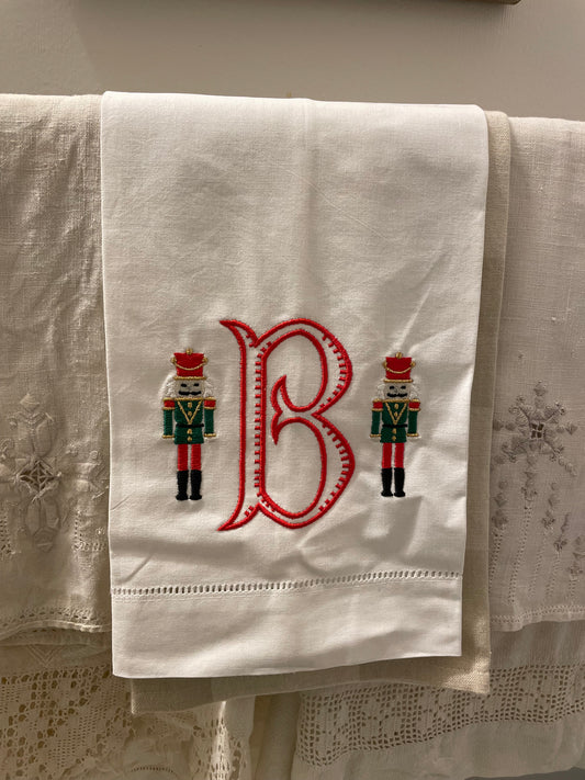 Christmas Hemstitch Towels