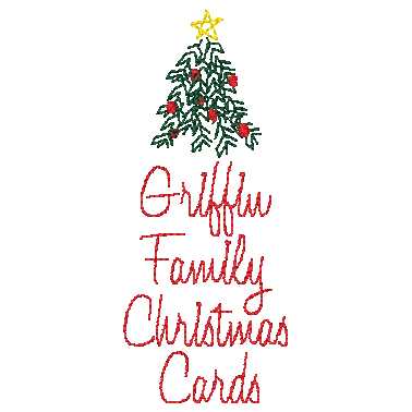 Linen Christmas Card Album Book