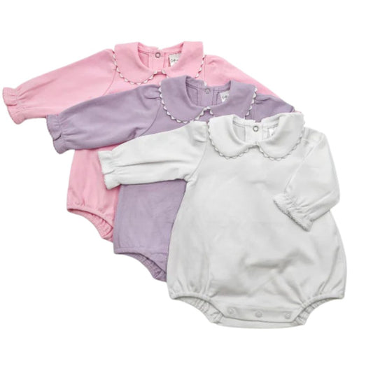 Valentines Ric Rac Long Sleeve Bubble