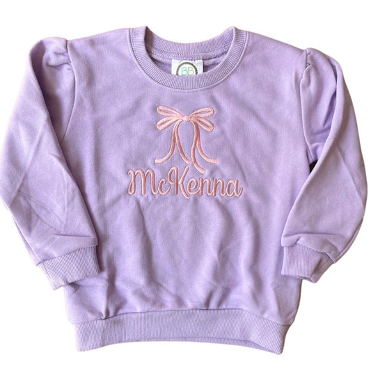 *Pre-Order* Girl (Puff Sleeve) Sweatshirt