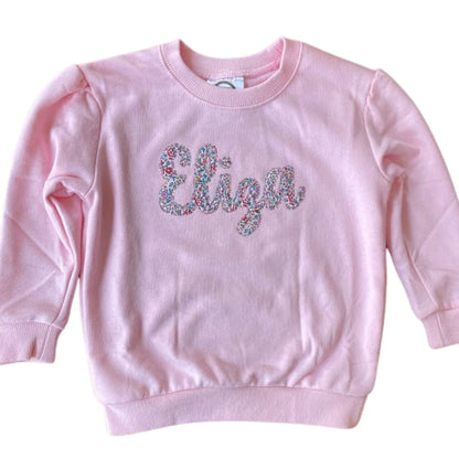 *Pre-Order* Girl (Puff Sleeve) Sweatshirt